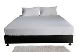 Cozyat Luxury White Bedsheet